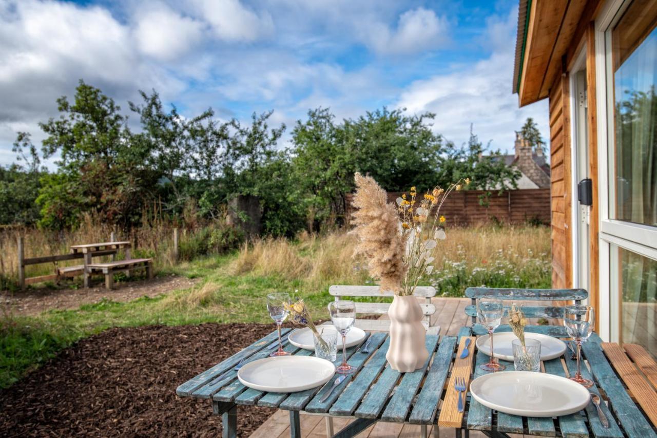Alba - Charming Boutique Forest View Cabin With Hot Tub In Ballater Exterior foto