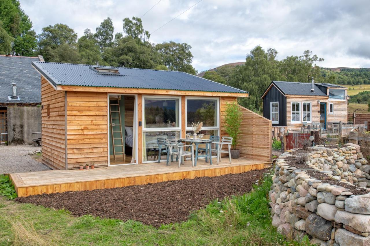 Alba - Charming Boutique Forest View Cabin With Hot Tub In Ballater Exterior foto